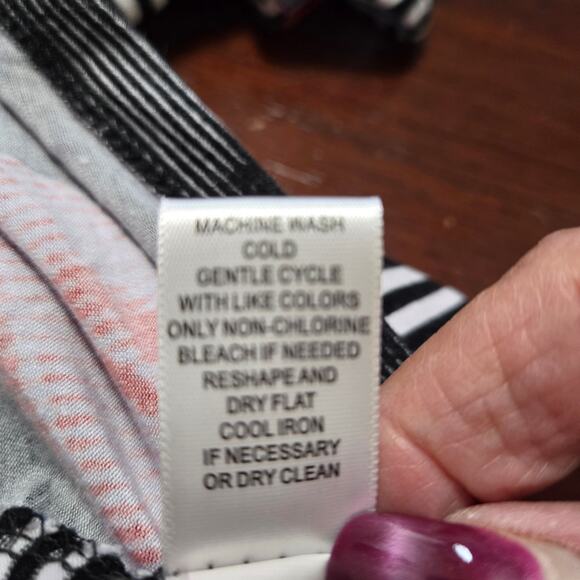 Cupio Women's Casual Sun Dress Multicolor High Low Hem Round Neck Size S - Picture 7 of 8